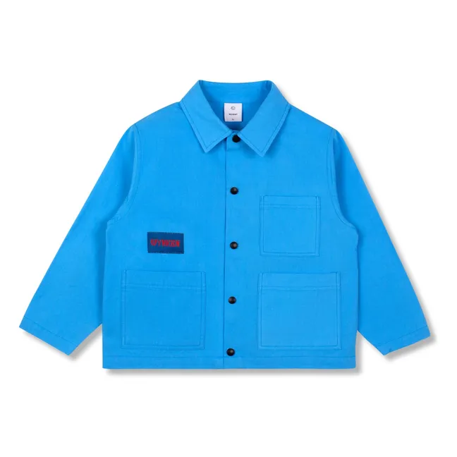 Chaqueta lisa | Azul