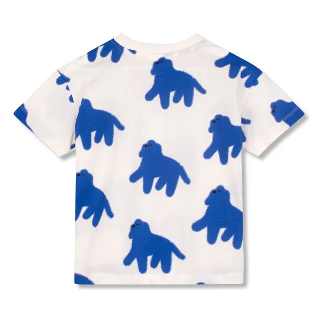 T-shirt Chiens Coton Bio | Ecru