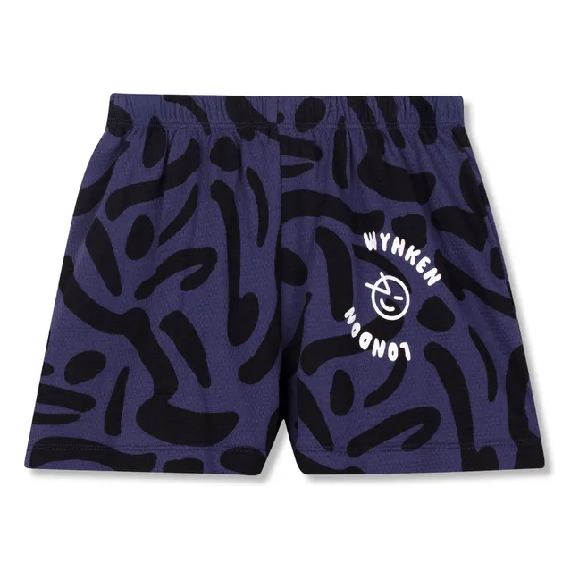 Wynken London Organic Cotton Shorts | Navy blue