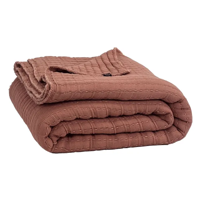 Plaid en coton Tivoli | Mocaccino