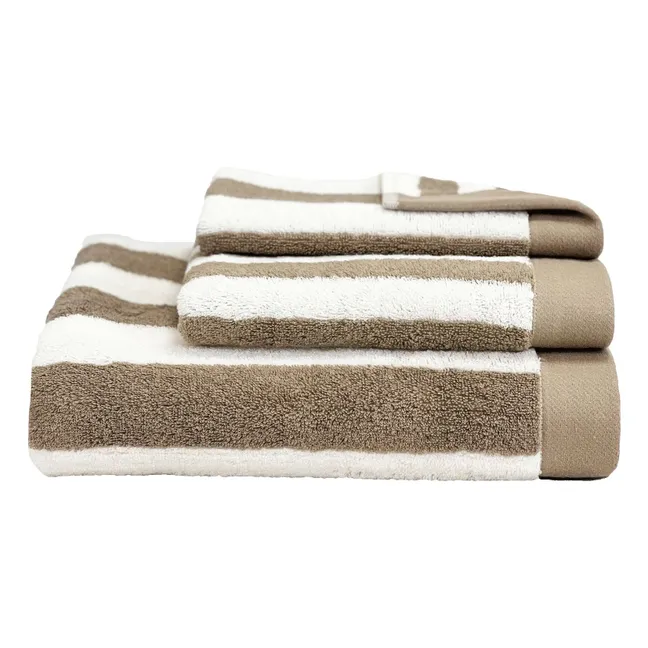 Santorini cotton bath towel | Linen
