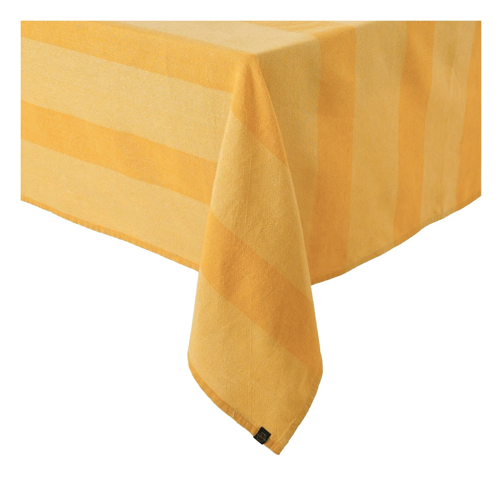 Haomy Ochre Santa Cruz Linen Tablecloth
