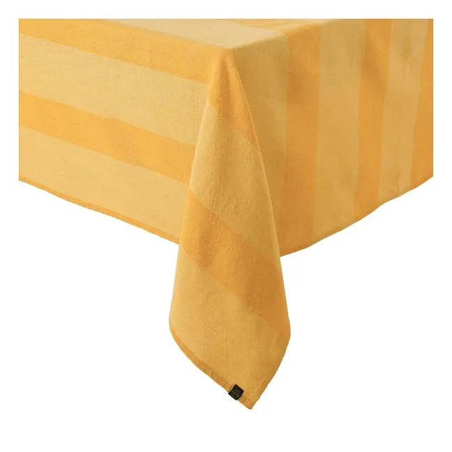 Mantel de lino Santa Cruz  | Ocre