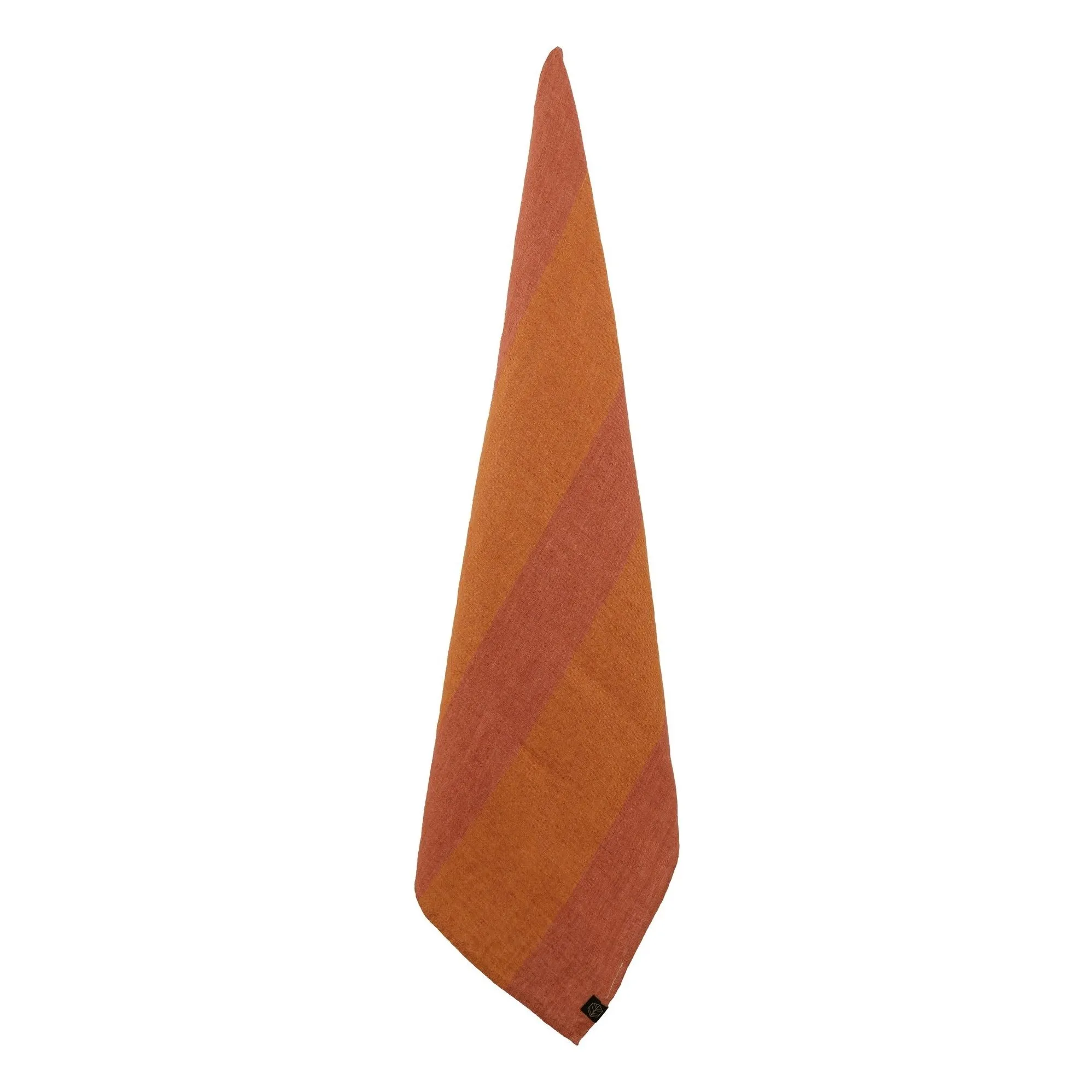 Haomy Terracotta Santa Cruz Linen Tea Towel