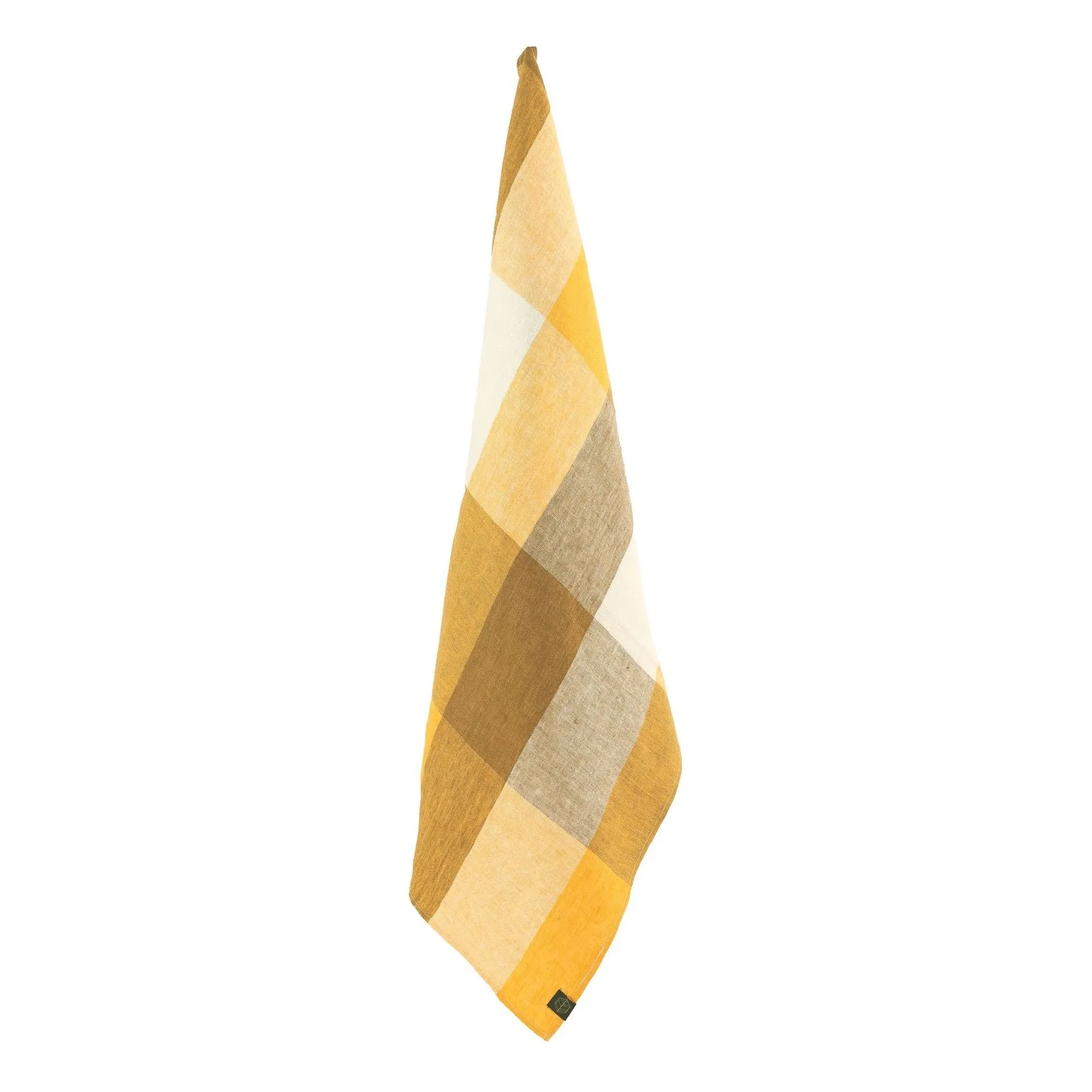 Haomy Saffron Tenerife Linen Tea Towel