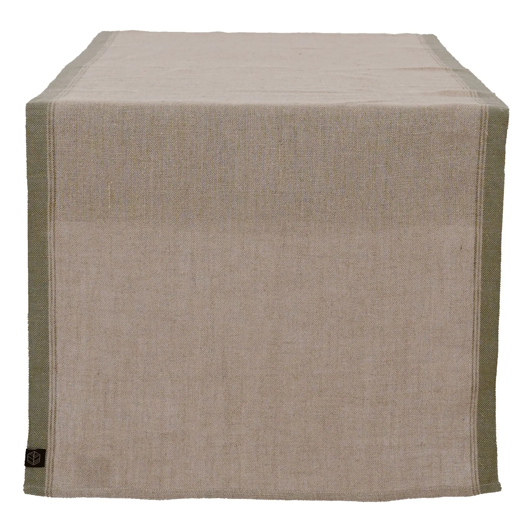Haomy Khaki Havana Linen Table Runner