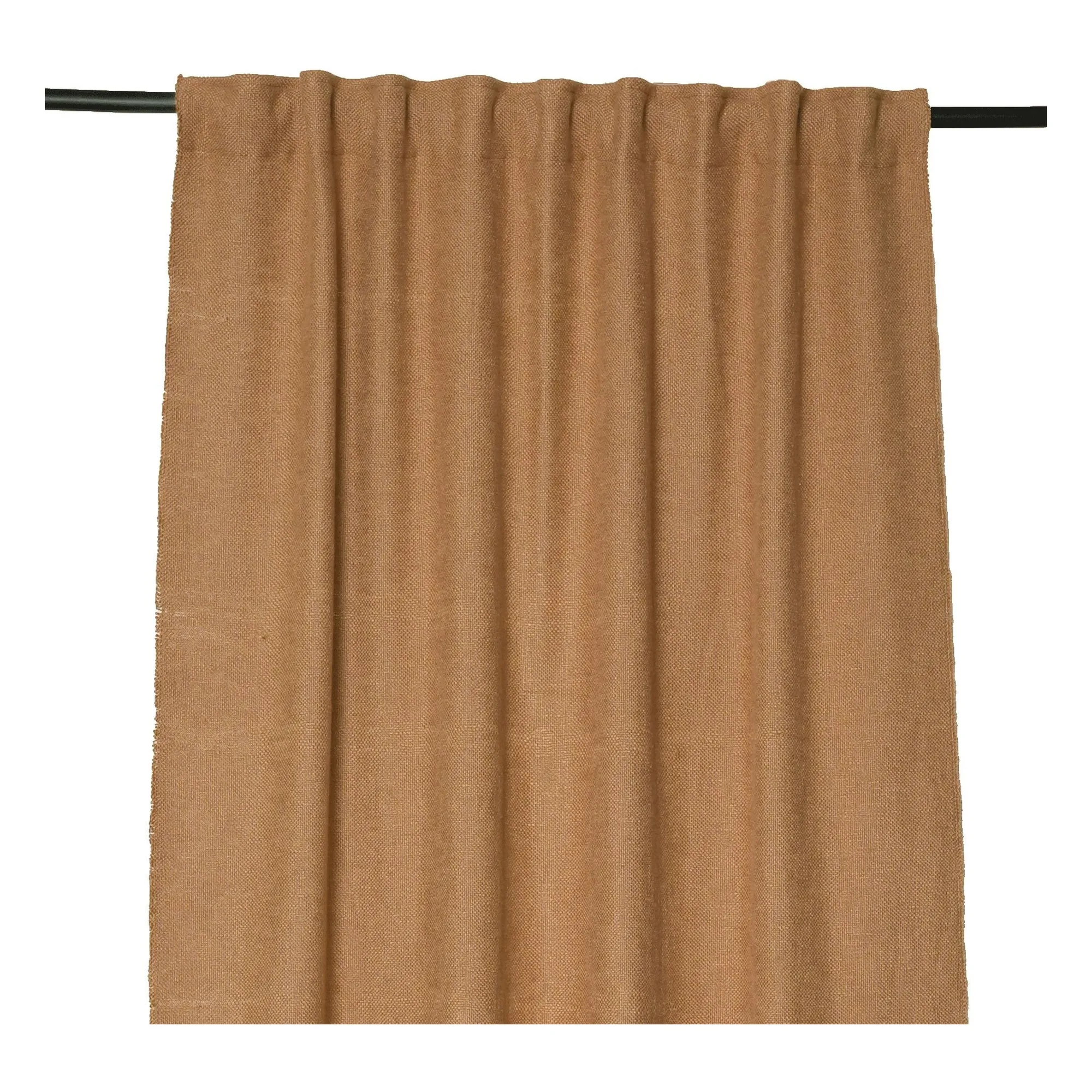 Haomy Tabacco California Linen Curtain