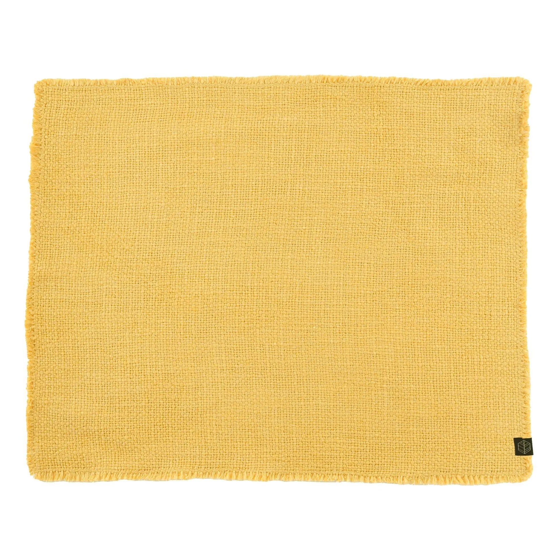 Haomy Ochre California Linen Placemat