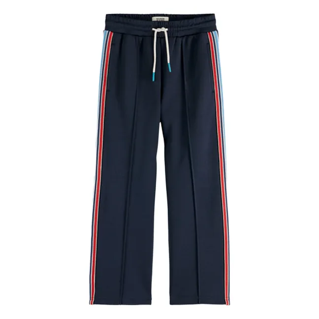 Jogger Bandes Tricolore | Bleu marine