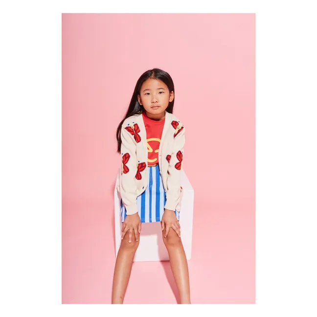 Jupe Rayée | Bleu
