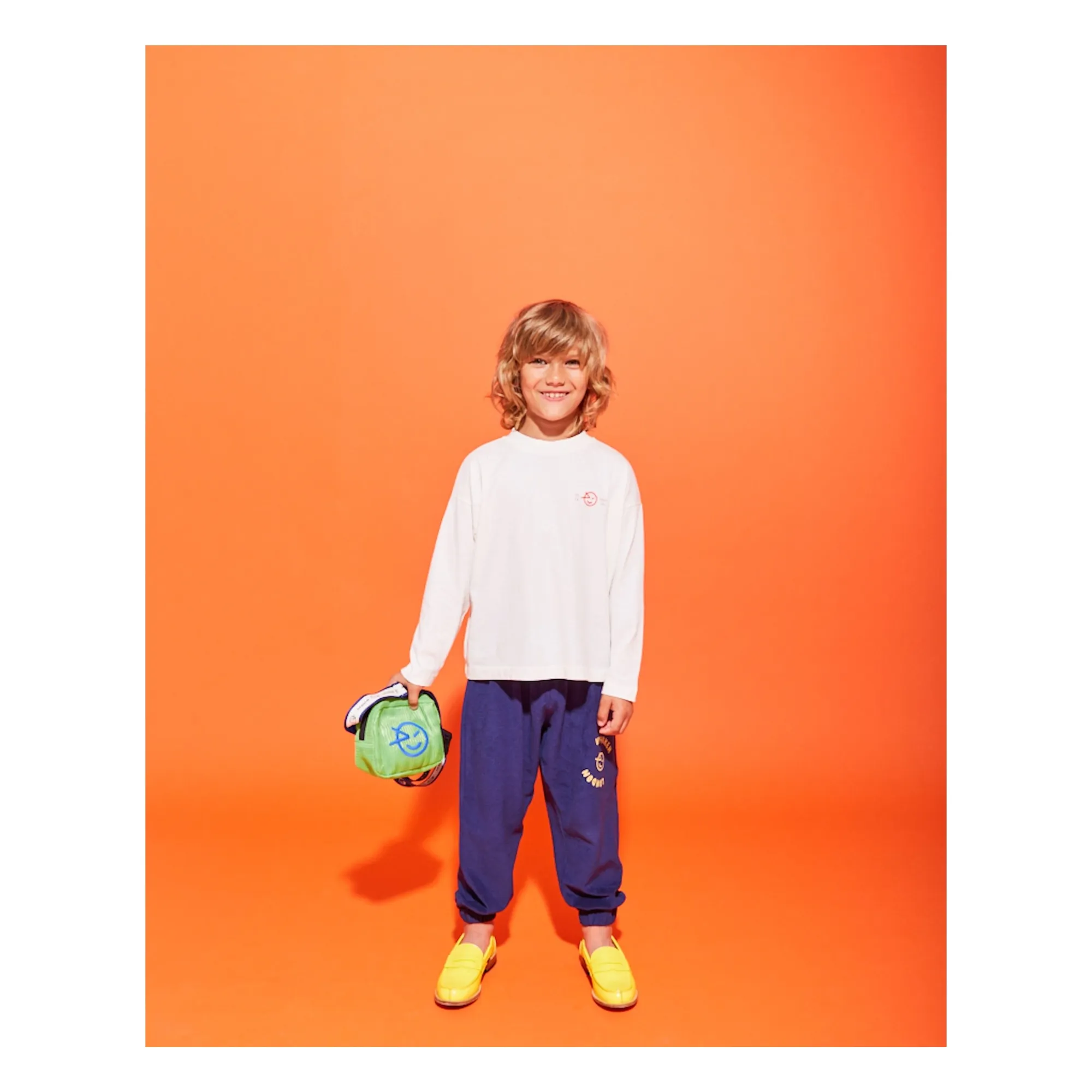 Joggers de algodón ecológico | Azul Marino- Imagen del producto n°1