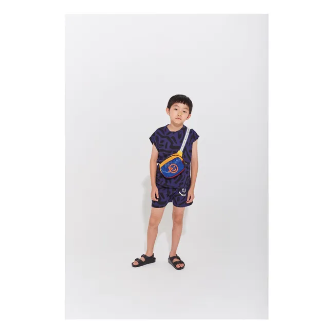 Short Wynken London Coton Bio | Bleu marine