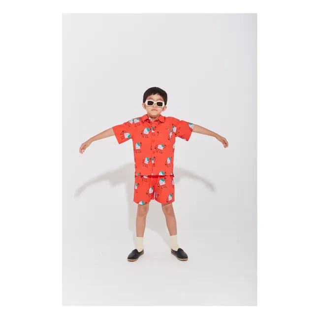 Short Maisons | Rouge