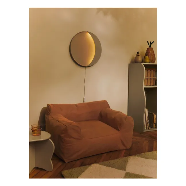 Billow pouffe | Ochre