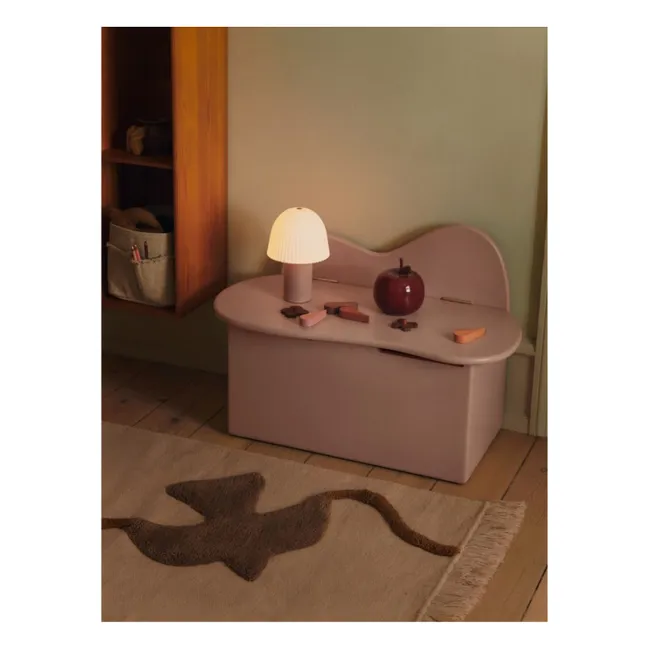 Coffre de rangement Slope | Rose