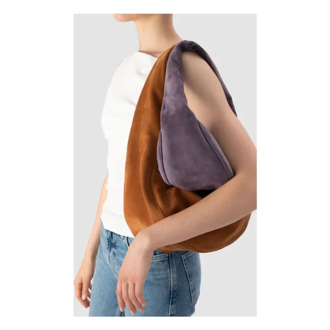 Sac Maxi Cush Suède | Camel