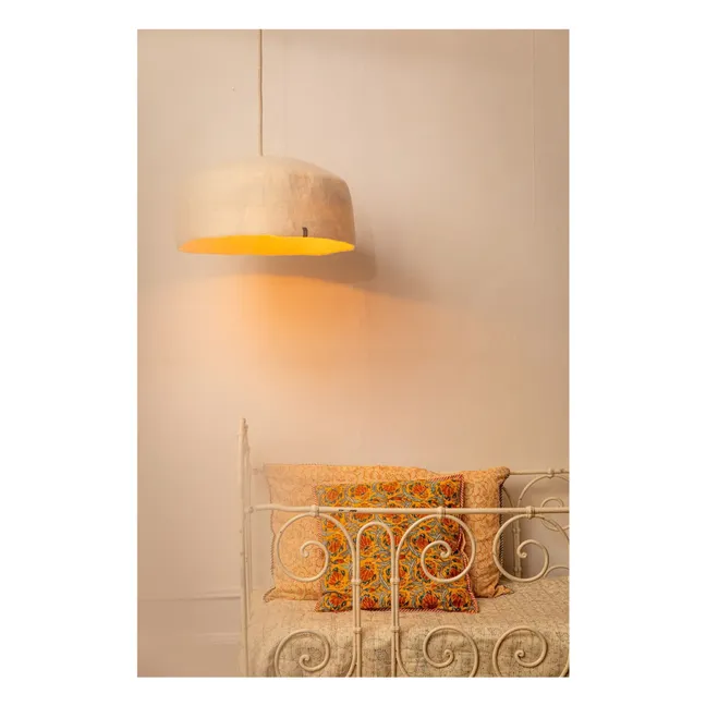 Felt Yurt lampshade | Ecru