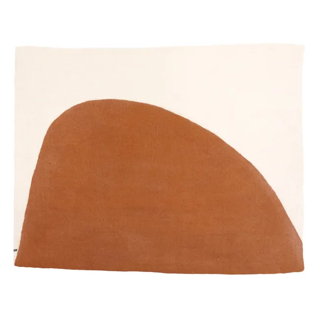 Tapis Dune en feutre | Caramel