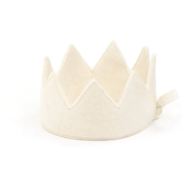 Corona de fieltro Rani | Crudo