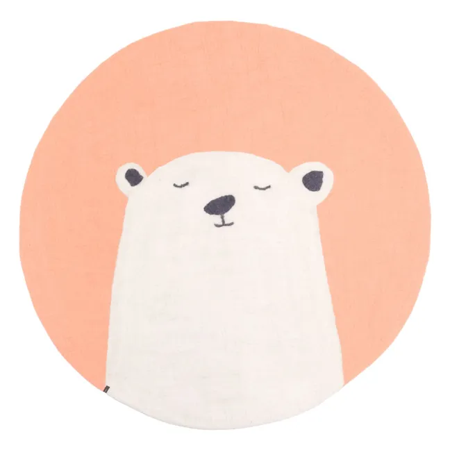 Tapis Pasu Grizzly en feutre | Caramel