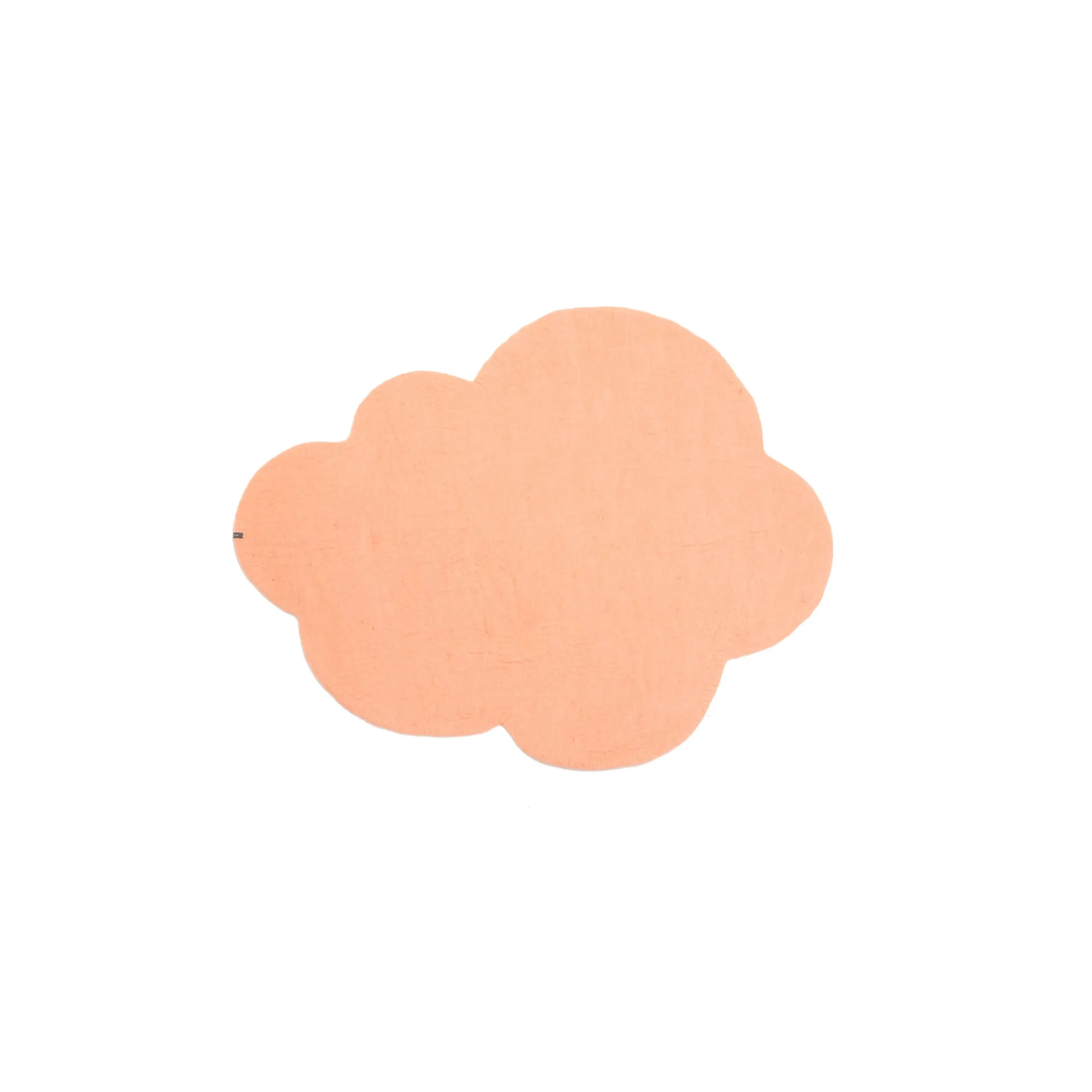 Tapis Nuage en feutre | Blush- Image produit n°0
