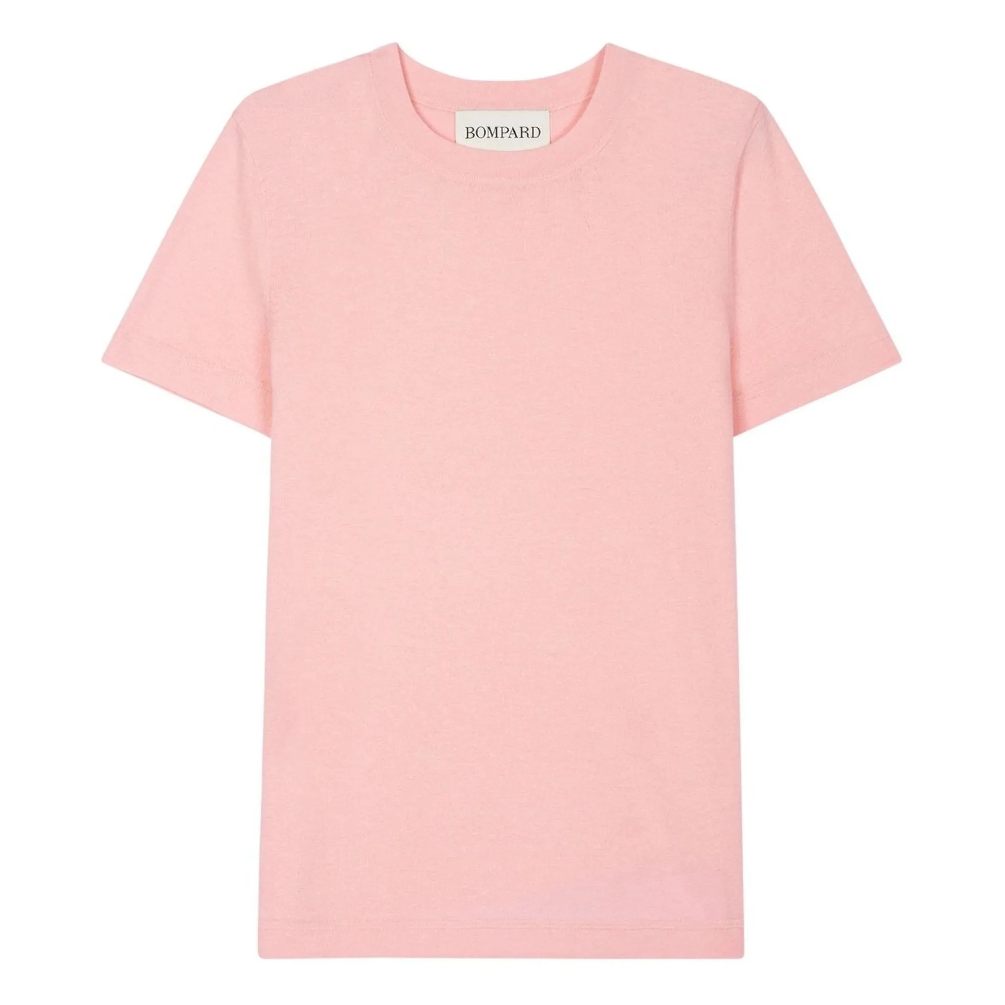 Bompard Women's Pink Ultrafine Cashmere And Cotton T-Shirt