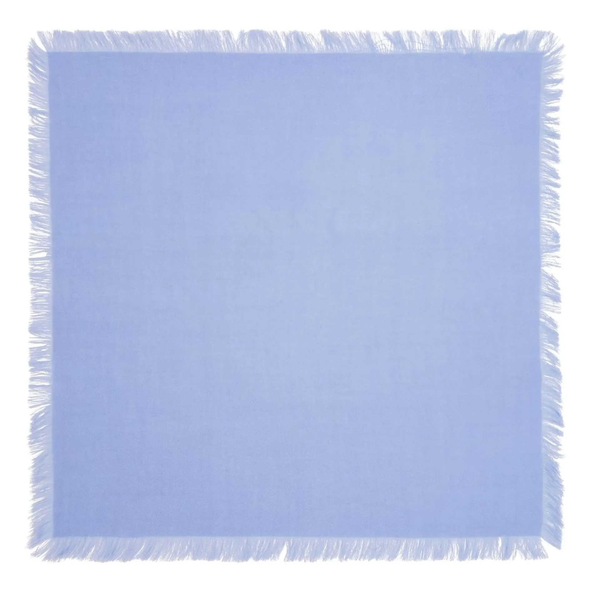 Bompard Unisex Pale Blue Mini Twill Cashmere Square