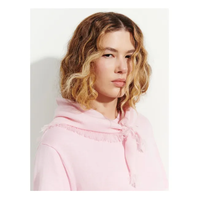 Mini Carré Twill Cachemire | Rose