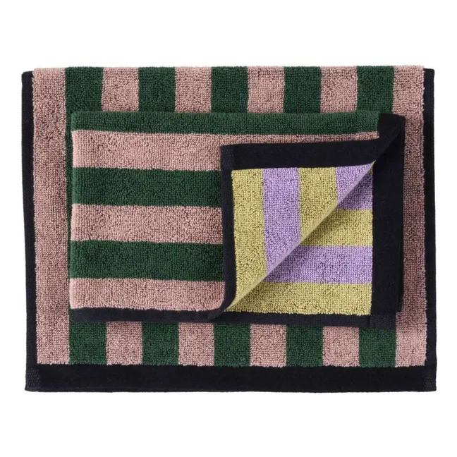 Charly guest towels - Set of 2 | Green