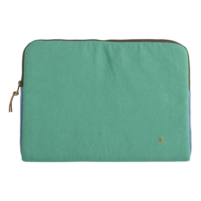 Housse d'ordinateur Tricolo | Vert Menthe