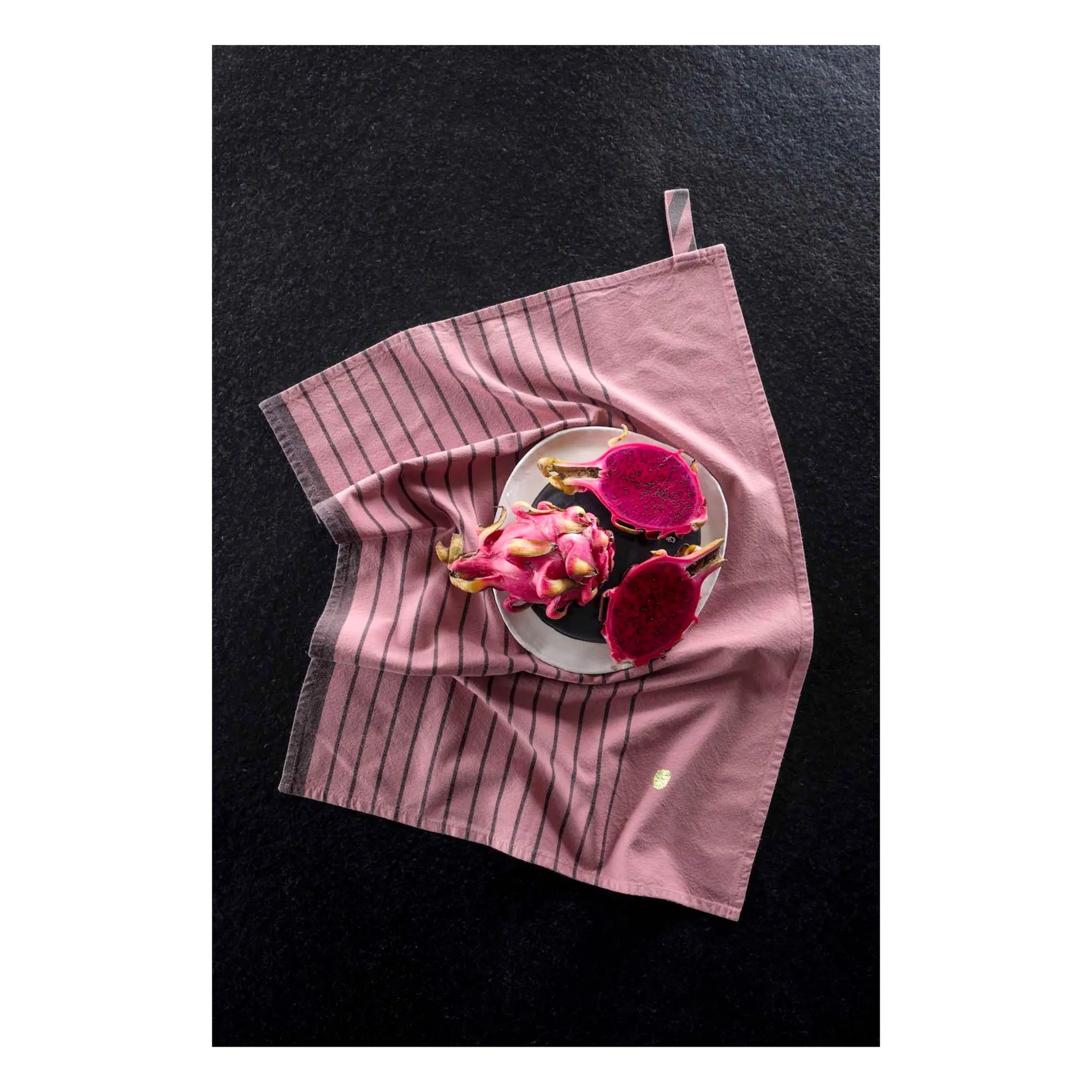 Torchon Piero | Rose- Image produit n°1