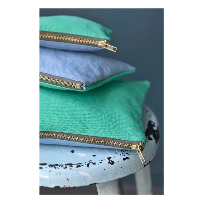 Pochette Tricolo | Vert Menthe