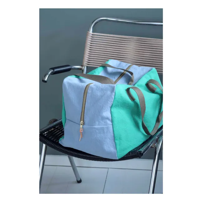 Bolsa de fin de semana Tricolo | Verde Menta