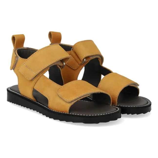 Sandalias de nobuk | Beige