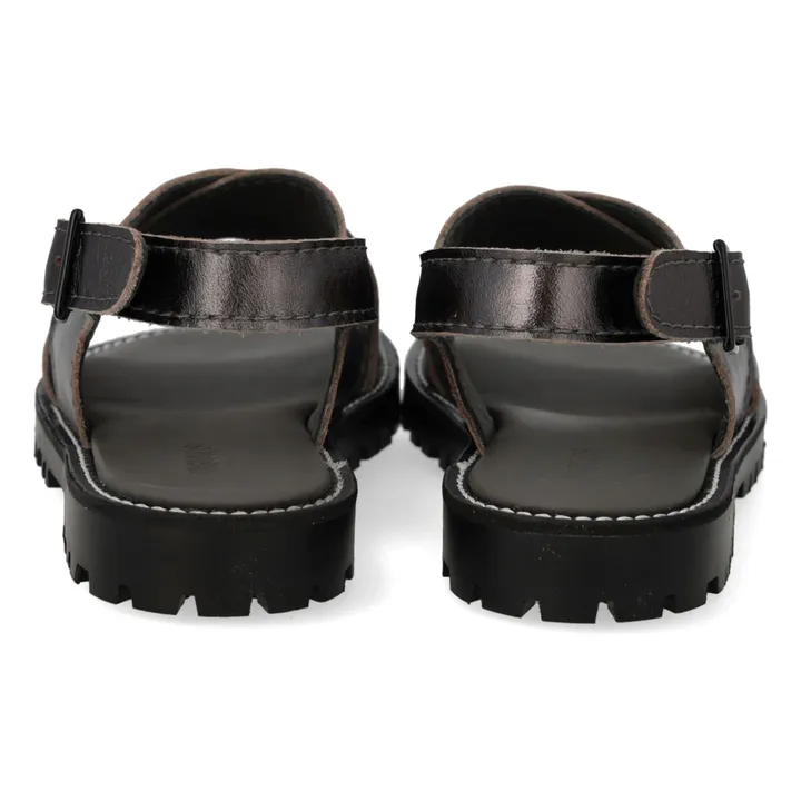 Sandalias cruzadas | Negro- Imagen del producto n°5