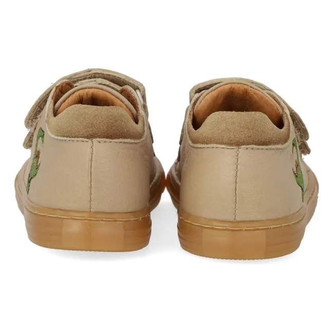 Dinosaur Double Scratch Sneakers | Sand