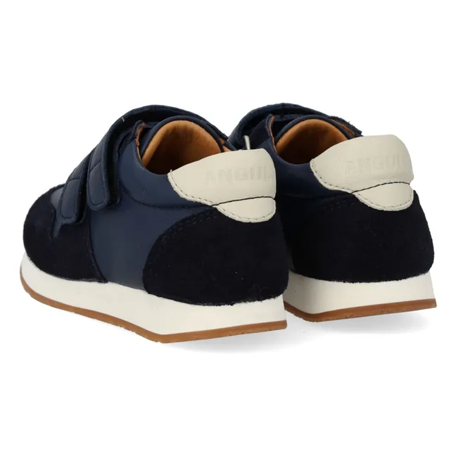 Double Scratch Sneakers | Navy blue