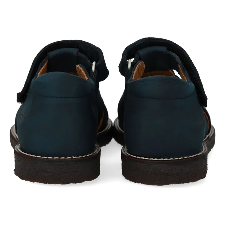 Sandals Pêcheur Nubuck Child | Navy blue- Product image n°5