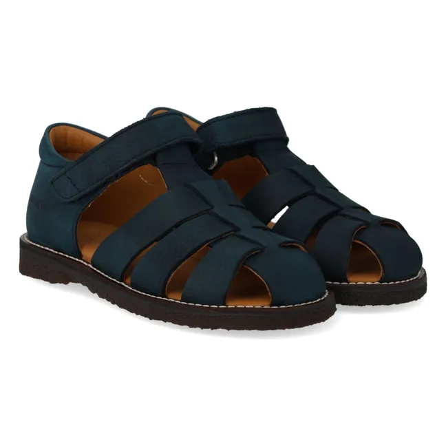 Sandals Pêcheur Nubuck Child | Navy blue