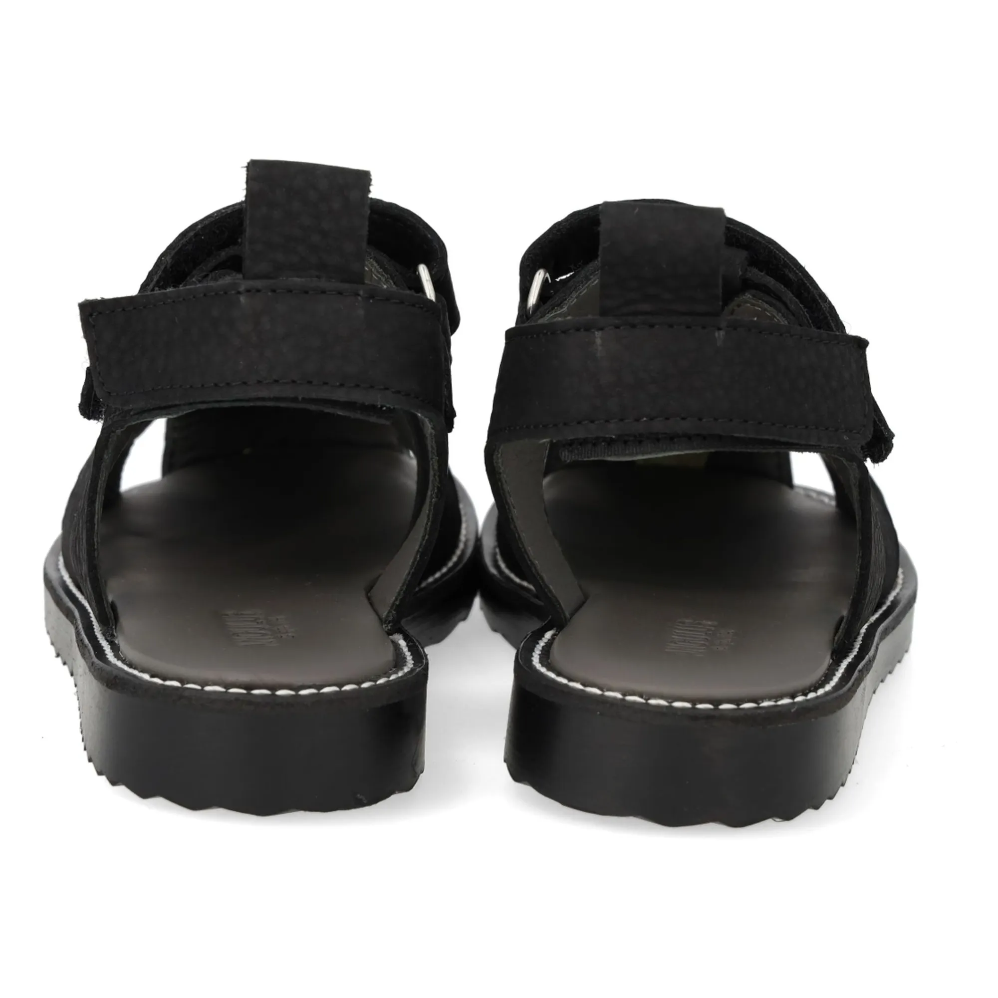 Sandales Pêcheur Nubuck | Noir- Image produit n°5