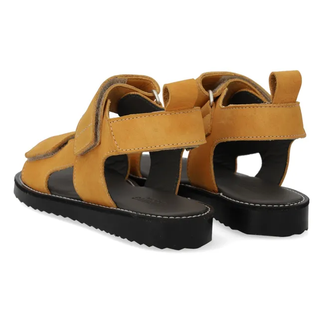 Sandalias de nobuk | Beige