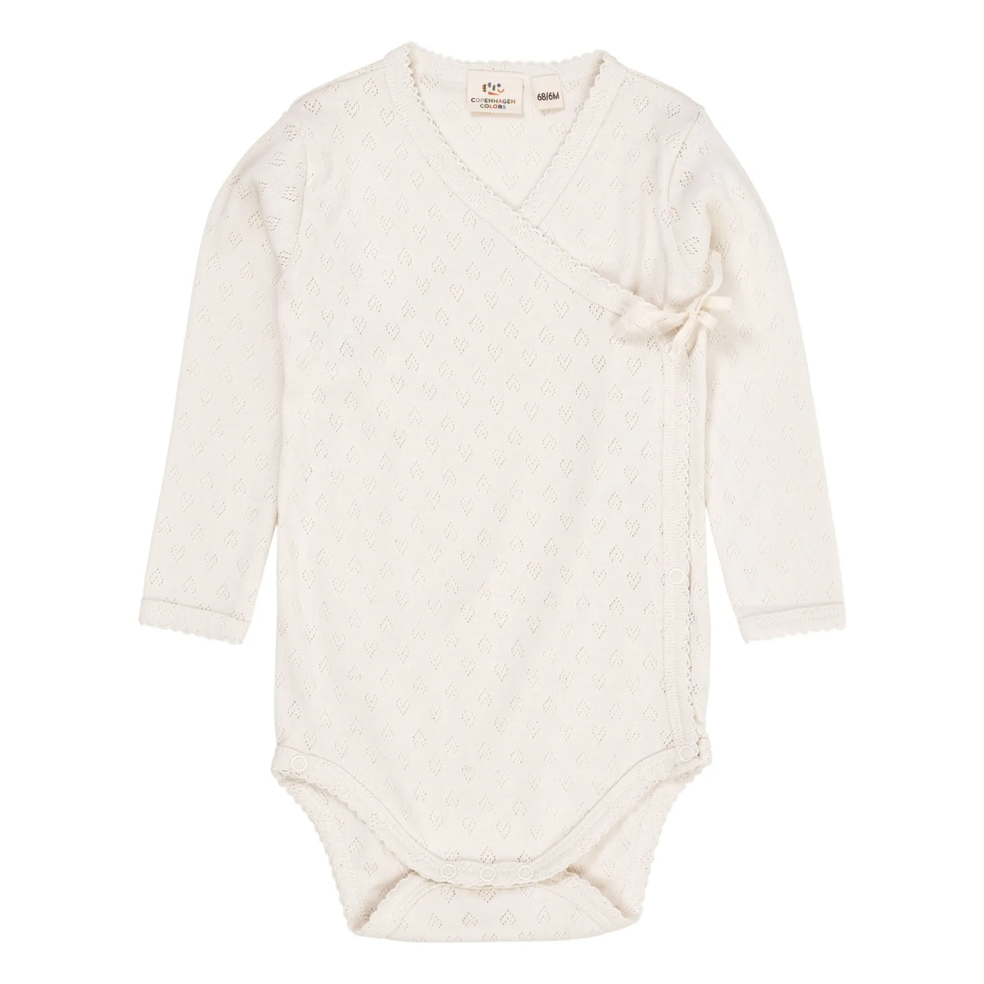 Copenhagen Colors Cream Body Cache-Coeur Pointelle Organic Cotton