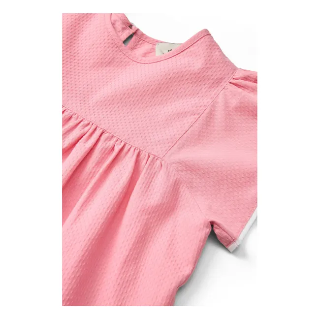 Fringes Blouse Organic Cotton | Candy pink