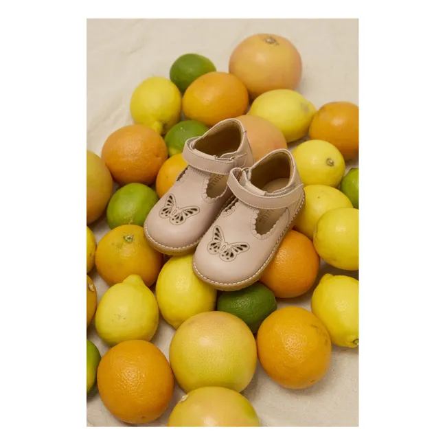 Babies Scratchs Papillon | Rose pâle