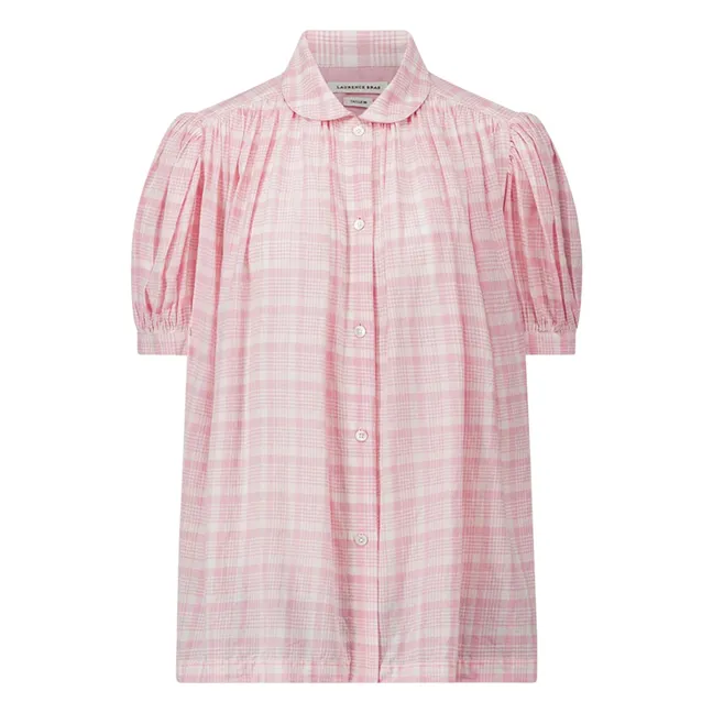 Blusa de algodón Ajmerine | Rosa