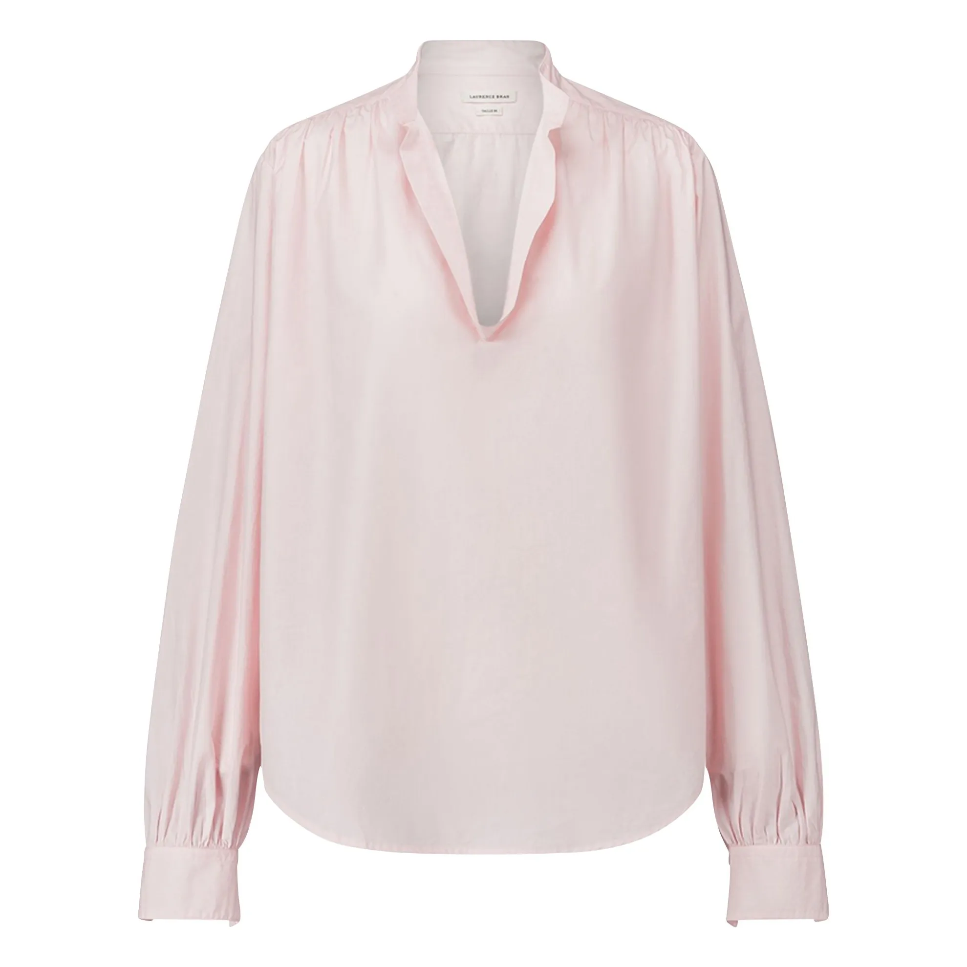 Laurence Bras Pale Pink Juulivo Cotton Blouse
