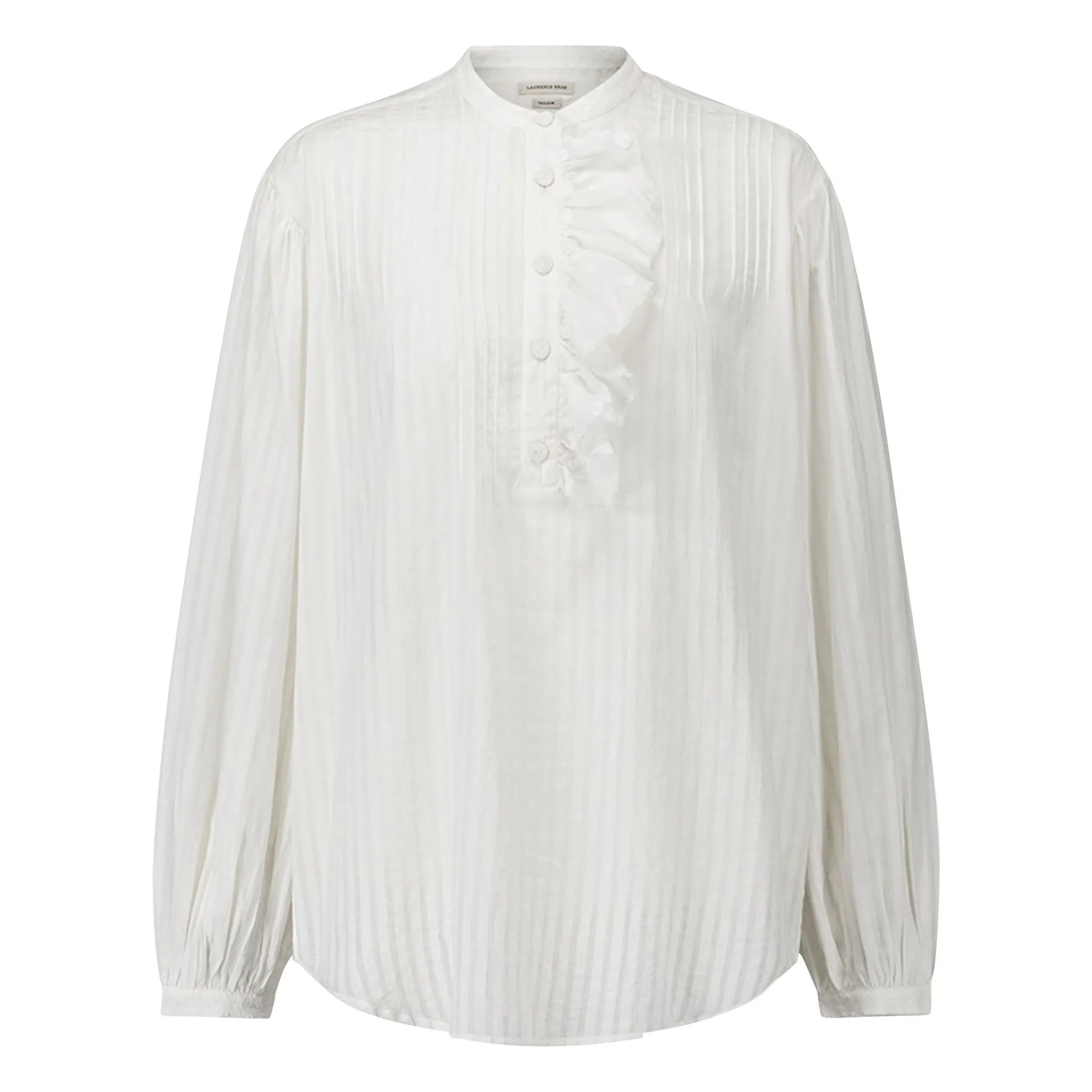 Laurence Bras White Fava Cotton Blouse