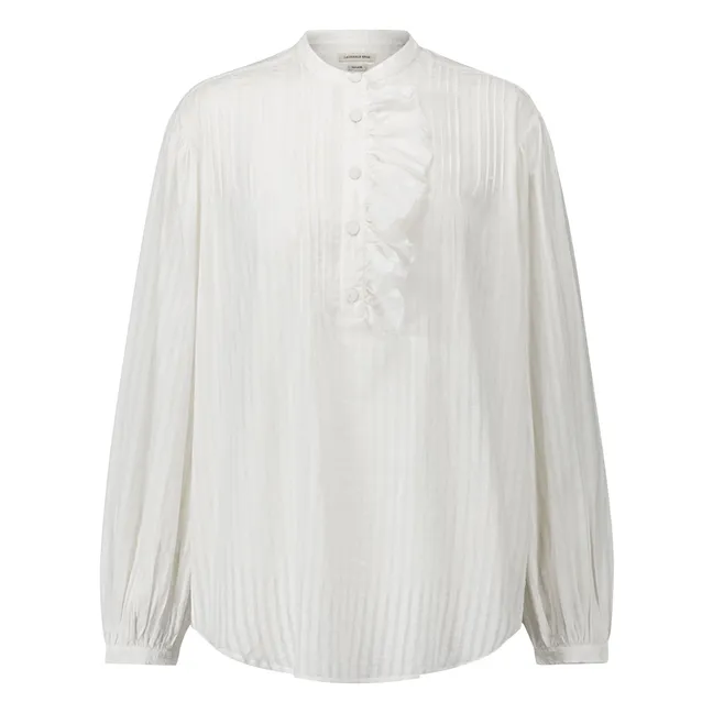 Fava Cotton blouse | White