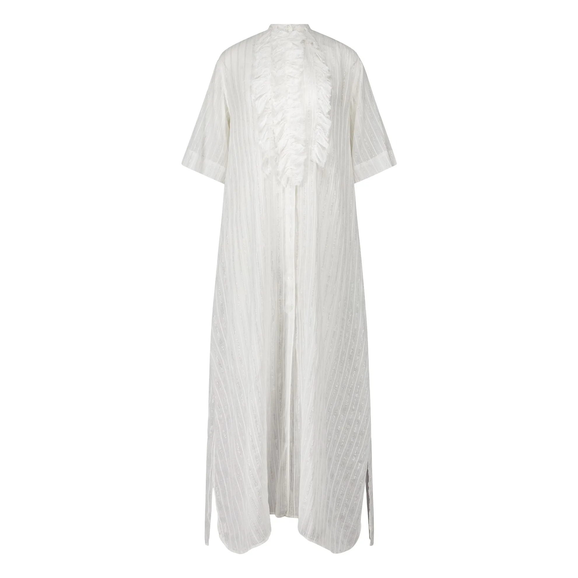 Laurence Bras White Magrita Cotton Dress