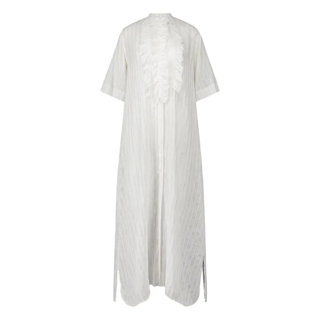 Robe Magrita Coton | Blanc